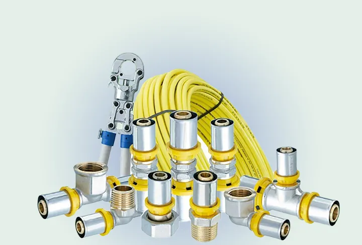 linha gas tubos e conexoes